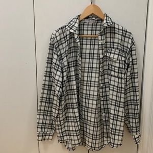 Adika Axel Oversized Plaid Shirt